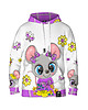 bluza z kapturem damska Damska Bluza z kapturem DR.CROW Cute Mouse