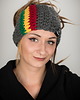 opaski do włosów Opaska DreadLove  Rasta Easy-on 07 - CIEMNA SZARA
