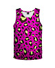 t-shirty dla dziewczynki Bokserka Top Girl DR.CROW Panterka Pink