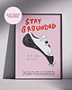 plakaty STAY GROUNDED plakat wspinaczka/bouldering