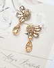 Biżuteria ślubna Kolczyki Swarovski Glam Mini Gold