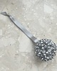 ozdoby choinkowe GLITTER PUFF Crystal Silver  zawieszka bombka