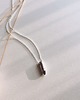 srebrne naszyjniki Eyes On Target - mini bullet necklace (silver 2)