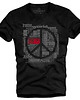 t-shirty męskie T-shirt męski UNDERWORLD Peace czarny