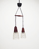 lampy wiszące Lampa wisząca, duński design, lata 70, produkcja: Dania