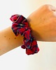 gumki do włosów Pela' SCRUNCHIE Cozy czerwona w kratkę