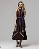 sukienki maxi damskie SAFARI DINNER letnia, długa sukienka z bawełny