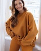 bluza bez kaptura damska Bluza Biggie Miód