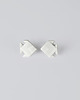 kolczyki ceramiczne Kolczyki z Porcelany Origami Rybki Średnie Białe