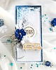 kartki scrapbooking Kartka komunijna - kolekcja Niebiesko mi