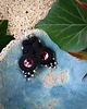 kolczyki soutache Ronja 7 - kolczyki z sutaszu, srebro.