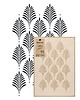 tapety i naklejki ścienne Szablon malarski wielokrotny powtarzalny // ART DECO FANS