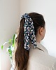 gumki do włosów Scrunchie/ frotka Kwiaty wiskoza