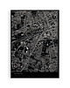 plakaty Plakat Mapa Ochoty, dzielnice Warszawy
