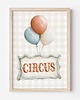 obrazy i plakaty do pokoju dziecięcego Plakat Na Ścianę Dla Dzieci Bajkowy Cyrk nr. 20