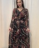 sukienki maxi damskie Sukienka Maxi Fiore Leopardo