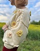 swetry damskie  Sweter w kwiaty