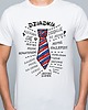 t-shirty męskie Koszulka  z nadrukiem Krawat dziadka