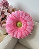 poduszki z grafiką Poduszka Mała Kwiat Gerbera Różowa