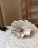 pojemniki na biżuterię Podstawka na Biżuterię Ceramiczna Muszla Skarbiec Milky Romantic