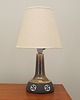 lampy stołowe Lampka nocna, duński design, lata 60, produkcja: Frank Keramik