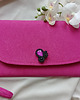 kopertówki Różowa kopertówka, torebka do ręki fuksja, różowa torebka