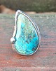 pierścionki - różne Chryzokola z azurytem - pierścionek regulowany