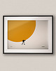 plakaty Minimalistyczny poziomy plakat Syzyfowe Prace - Kolaż Fine Art