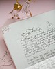 zaproszenia i kartki na ślub Personalizowany list miłosny kaligrafowany ręcznie atramentem