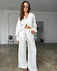 spodnie materiałowe damskie Spodnie Pure form white