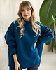 bluza bez kaptura damska Bluza Biggie Deep Ocean