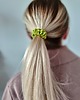 gumki do włosów Gumka jedwabna, scrunchie, frotka juicy apple MINI