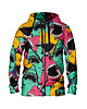 bluzy męskie Męska Bluza Expres Zamek DR.CROW Angry Sharks