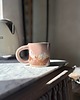 kubki i filiżanki Duży Ceramiczny Kubek Handmade 420 ml z Motywem Górskim Podhale