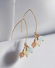 kolczyki z kamieniami Długie kolczyki : SPRING collection: JADEIT II