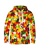 bluzy męskie Męska Bluza Expres Zamek DR.CROW Autumn Leaves