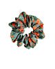 gumki do włosów Scrunchie do włosów, gumka do włosów z wiskozy Zielona jesień MAXI