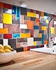 kafle i panele KG1 Kafle Tetris. Kolorowy mix - zestaw 0,25m2