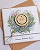 kartki scrapbooking Kartka z życzeniami : I Komunia Święta :konwalie IHS