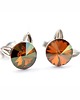 kolczyki swarovski Kolczyki - kryształy Swarovski - kotki Copper
