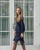 sukienki mini damskie Sukienka kimonowa Elis granat