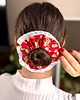 gumki do włosów Scrunchie/frotka Haft angielski