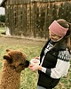 opaski do włosów Podwójnie ciepła różowa opaska merino na mroźny wiatr