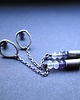 kolczyki srebrne Kolczyki srebrne Fluoryt Long 002
