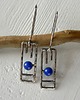 kolczyki srebrne Kolczyki srebrne -lapis lazuli-kulki-