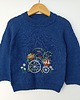swetry dla dziewczynki Sweter z haftem