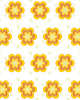 naklejki ścienne do pokoju dziecka Tapeta kawiaty- Sweet Flowers