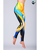 legginsy Legginsy Rainboow Splash High - Black