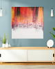 obrazy FLUO 80x80 cm Akryl na płótnie Abstrakcja do salonu
