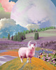 plakaty Plakat Space Sheep (kolaż)